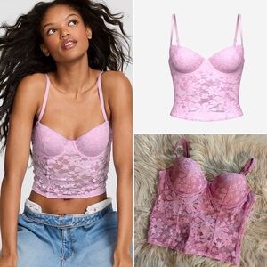 PINK Victoria’s Secret Pink Wink Corset Top